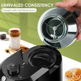 Wancle Electric Burr Coffee Grinder – 28 Adjustable Grind Settings Conical Burr Mill 220V/120V