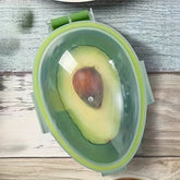 Avocado Food Storage Box – Space-Saving Reusable Vegetable & Fruit Container