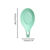 Silicone Spoon Rest Spatula Holder β Heat Resistant Utensil Placemat Tray for Kitchen