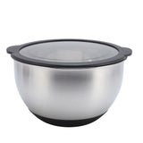 Stainless Steel Mixing Bowls with Lids & Graters – Kitchen Storage Set