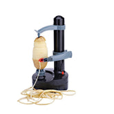 Multifunction Electric Automatic Vegetable & Fruit Peeler – Stainless Steel Apple, Potato, and Fruit Cutter