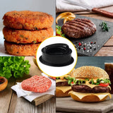 3-in-1 Non-Stick Hamburger Press Patty Maker – Meat, Beef & Veggie Burger Mold