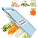 5-in-1 Vegetable & Fruit Slicer Multifunctional Manual Grater Cutter & Dicer