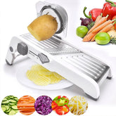 LMETJMA Ultra Sharp Mandoline Slicer – Adjustable Vegetable & Fruit Cutter