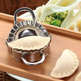 Stainless Steel Dumpling Maker Press – Ravioli, Pie & Pastry Wrapper Mold