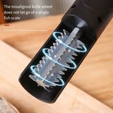 Portable Electric Fish Scaler – USB Rechargeable Waterproof Fish Scale Remover