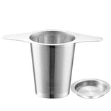 Mates 304 Stainless Steel Double-Handle Tea Infuser – Household Tea Filter