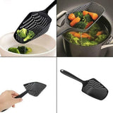 Creative Cooking Shovel – Food Strainer Scoop & Large Colander for Kitchen