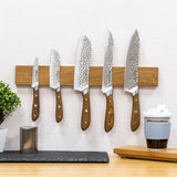 16-Inch Magnetic Knife Holder Wall Mount – Acacia Wood Extra Strong Knife Strip