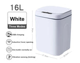 16L Automatic Sensor Trash Can – Electric Touchless Smart Bin with Lid for Kitchen & Bathroom