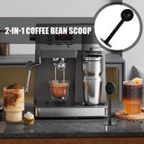 2-in-1 Coffee Scoop & Tamper, 10g Measuring Spoon