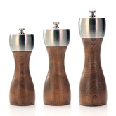 Leeseph Premium Beech Wood Salt & Pepper Grinder – Precision Carbon Steel & Ceramic Rotor