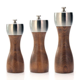 Leeseph Premium Beech Wood Salt & Pepper Grinder – Precision Carbon Steel & Ceramic Rotor