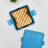 Food-Grade Silicone Microwave Sandwich Maker – Easy-to-Use with Adjustable Straps