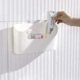 Kitchen Wall-Mounted Adhesive Storage Rack – Multifunctional Cabinet & Under-Sink Organizer