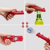 Cap Gun Beer Bottle Opener – Portable Ejection Bottle Cap Launcher