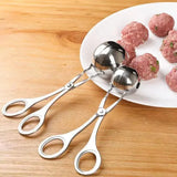 Stainless Steel Meatball & Rice Ball Maker – Fruit, Vegetable, and Dumpling Mold