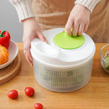 Multifunctional Manual Vegetable Dehydrator β Salad Spinner & Fruit/Lettuce Drain Basket