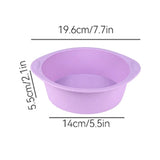 Silicone Round Cake Pan – Non-Stick Bakeware for Cakes & Bread