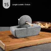 Home Chinese Style Stone Mill Grinder – Traditional Tea, Spice & Herb Grinding Machine