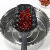 Large Strainer Spoon with Funnel Design β Fried Food & Vegetable Oil Drainer Kitchen Tool