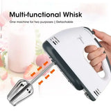 Handheld Electric Egg Beater – 7-Speed Dough & Cream Mixer