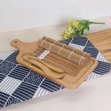 9-Piece DIY Sushi Maker Kit – Bamboo Rice Molds & Cooking Tools