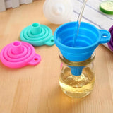 Mini Foldable Silicone Funnel β Collapsible Portable Funnel for Kitchen, Oil, Fuel & Beer