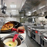 Silicone Tray & Bowl Picker β Non-Slip Anti-Scald Dish Lifting Clamp
