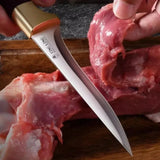 PLYS High-Hardness Boning Knife – Sharp D2 Steel Blade for Meat, Bones & Peeling
