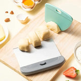 2-in-1 Stainless Steel Dough Scraper Set β Pastry & Bowl Scraper for Bread, Cake & Pizza Baking