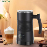 Electric Milk Frother – 4-in-1 Hot & Cold Foam Maker