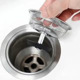 Stainless Steel Sink & Floor Drain Filter – Mesh Strainer for Hair, Food & Waste