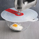 Egg Beater Mixer Cover – Silicone Anti-Splash Mixing Bowl Lid
