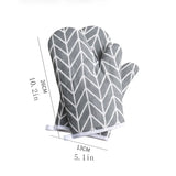 Heat-Insulating Oven Gloves – 2pcs Anti-Scald High-Temperature Resistant Kitchen Gloves