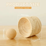 Wooden Dumpling Maker Press Tool β Manual Dough Skin & Hand Pie Roller