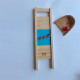 Stainless Steel French Fry Potato Cutter β Wooden Handle Grid Slicer for Vegetables