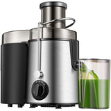 Stainless Steel Centrifugal Juicer – 800W Powerful Fruit & Vegetable Juice Extractor