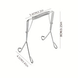 Stainless Steel Cabbage & Leafy Vegetable Clamp β Heavy-Duty Multi-Grip Cooking Tool