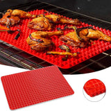 Non-Stick Silicone Pyramid Cooking Mat β Heat-Resistant Baking & BBQ Mat