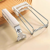 Heat Resistant Bowl Tongs – Stainless Steel Steamer Plate Lifter Tool