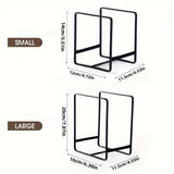 Metal Kitchen Dish Storage Rack – Countertop Plate & Dinnerware Drain Rack
