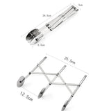 3/5/7 Wheel Dough Cutter – Stainless Steel Adjustable Pastry & Pizza Roller