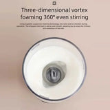 Mini Electric Milk Frother β Self-Frothing Cappuccino & Latte Maker for Hot & Cold Drinks