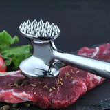 Double-Sided Meat Tenderizer Hammer – Steak & Pork Chop Pounder Tool