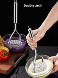Potato puree and fruit puree making tool