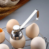 304 Stainless Steel Egg Scissors – Double Head Eggshell Opener Tool