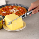 Stainless Steel Cheese Knife β Multifunctional Kitchen Tool for Cheese, Pizza & Baking