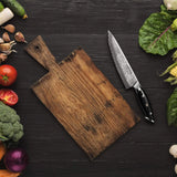 High-Quality Stainless Steel Damascus Chef Knife β Professional Kitchen Knife with Sharp, Durable Blade