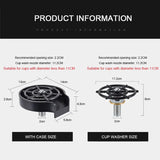 High Pressure Faucet Glass Rinser – Automatic Cup Washer for Kitchen & Bar